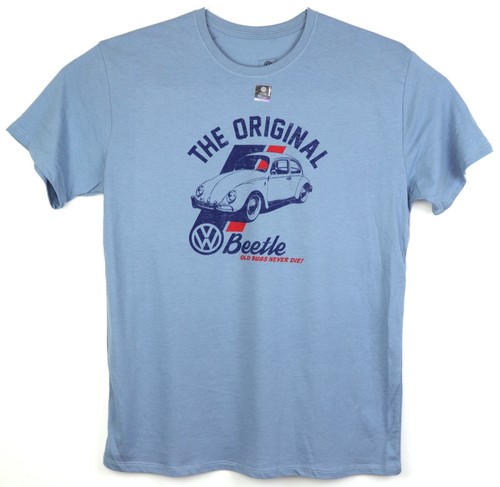 T-Shirt Blue VW Bug Official Licensed 