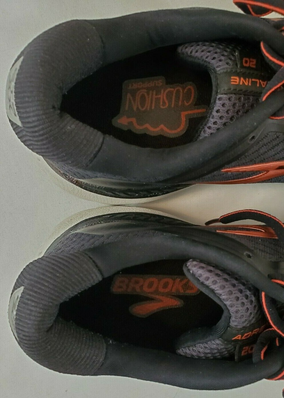 Brooks GTS Guiderails Adrenaline 20 black bronze mens… Gem
