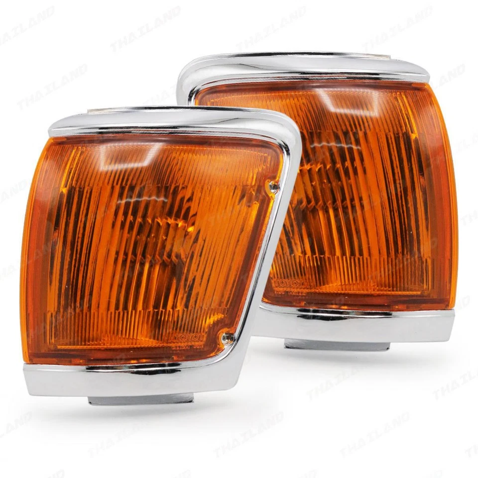 Front Corner Indicator Turn Signal Lights For Toyota Mighty-X Cab 88 - 1992 97 - Image 4 of 4