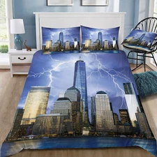 One World Trade Center Doona / Duvet Cover and 2 Pillow Slips