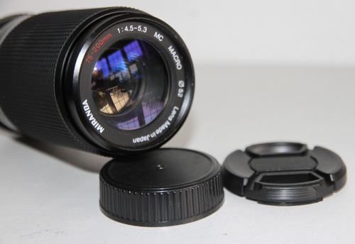 Tested Miranda 75-200mm f/4.5-5.3 Telephoto Zoom Lens & Macro.Olympus OM Mount - Picture 2 of 11