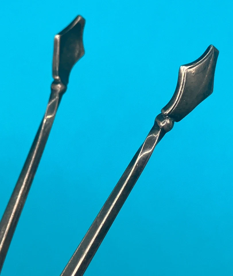 Антикварные щипцы для сахара из чистого серебра Jorgen Jensen 30 грамм около 1910–1925 гг. - Изображение 4 из 4