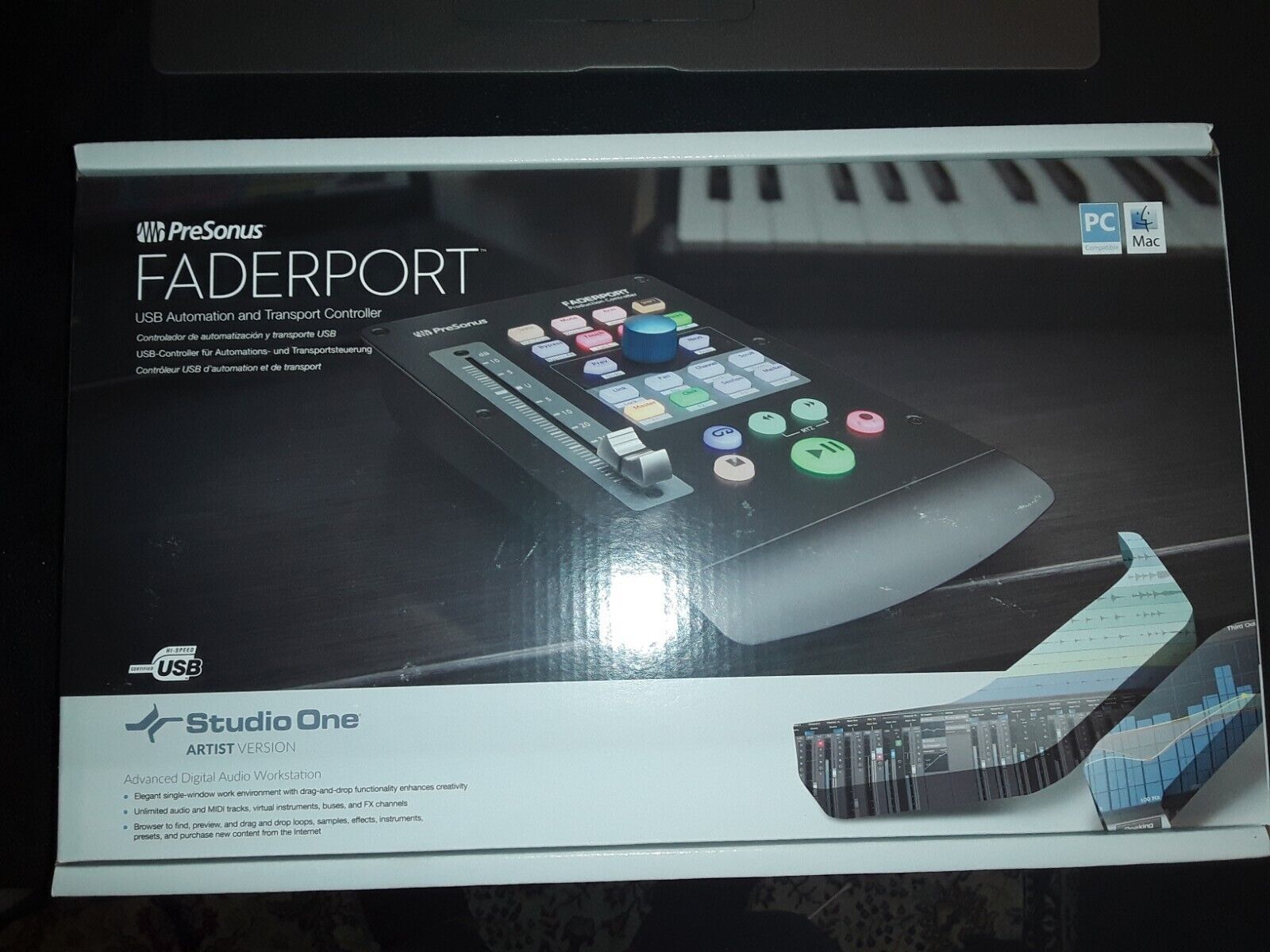 PreSonus FADERPORT コントローラー studio one-