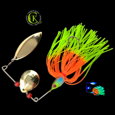 Spinnerbait 20g UV Chatterbait Spinbait Spinner Blinker Kunstköder Raubfisch