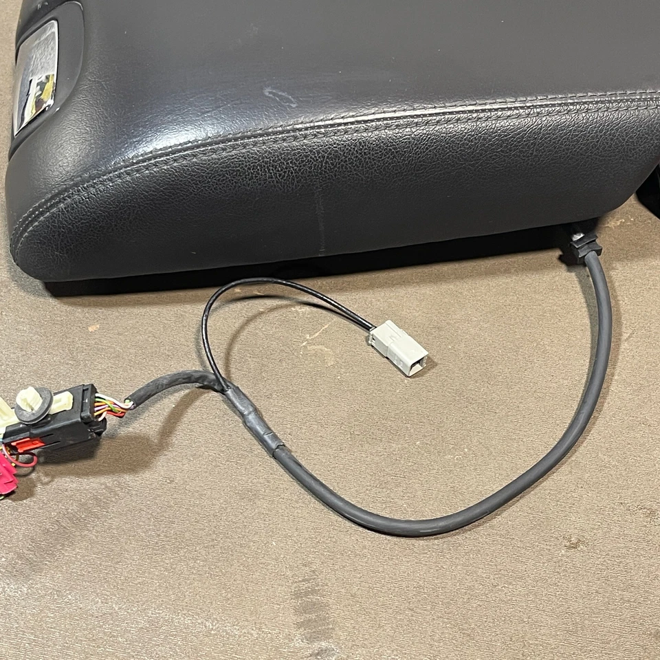 2004-09 JAGUAR XJ8 XJR РАЗДВИЖНОЙ ПОДЛОКОТНИК КРЫШКА ЧЕРНЫЙ OEM ЦЕНТРАЛЬНАЯ КОНСОЛЬ VANDEN PLAS - Изображение 3 из 4