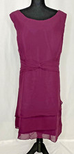 Formal Knee Length Prom/Bridesmaid/Evening Dress - Size 22W - Dark Purple - New 