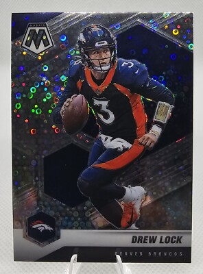 2021 Drew Lock Panini Mosaic Disco Prizm Parallel #66 Broncos