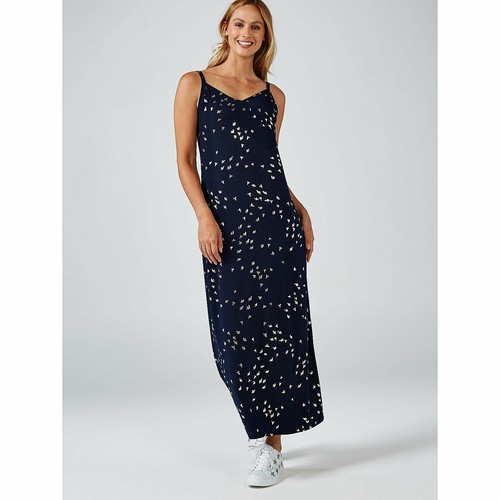 Kim \u0026 Co Brazil Jersey Maxi Dress Large 