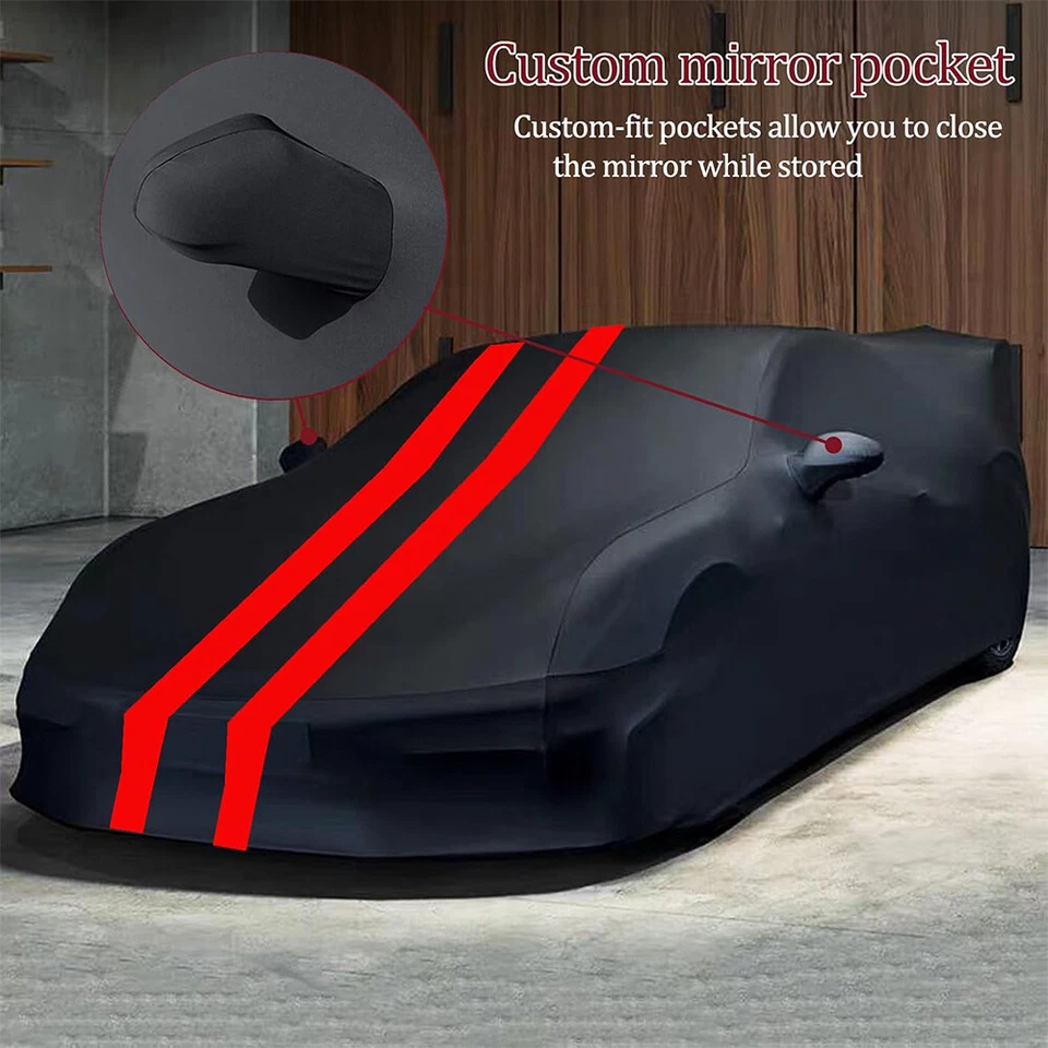 Cubierta de coche interior elástica a prueba de polvo personalizada para Ferrari 599 GTB/GTO 2006-11 Foto 3 de 4