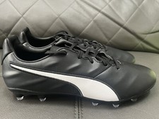 Puma Vegan King Pro 21 SL FG Size 7 Us Soccer Cleats Men's Black Style 106958-01