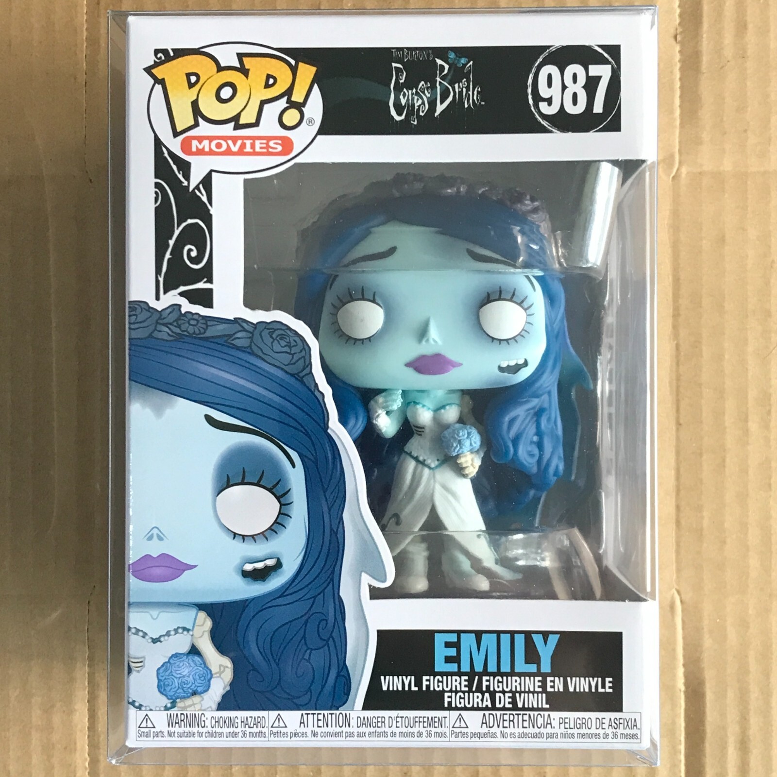 Funko Pop! Emily #987, Corpse Bride, Tim Burton, Animation, Movies