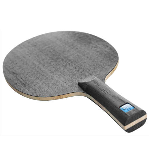 Hoja de tenis de mesa y ping pong Victas Black Balsa 5.0, tipo mango de selección, sin caja - Imagen 3 de 4