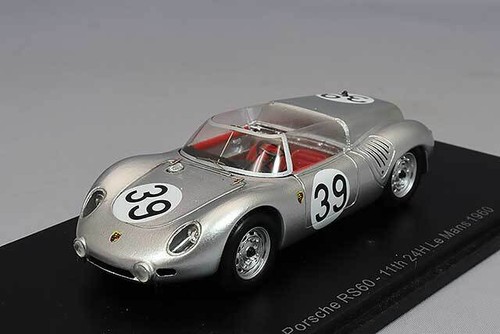 Spark S9727 1/43 PORSCHE RS60 NO.39 11TH 24H LE MANS 1960 E. BARTH - W ...