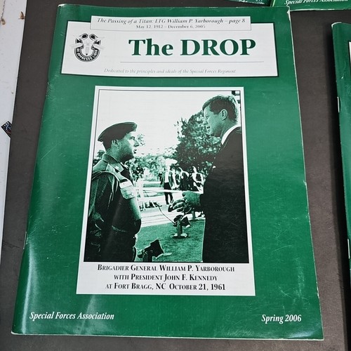 SPECIAL FORCES DECADE ASSOCIATION THE DROP MAGAZINE LOT of 6 2004 2005 2006 2007 - Picture 2 of 7