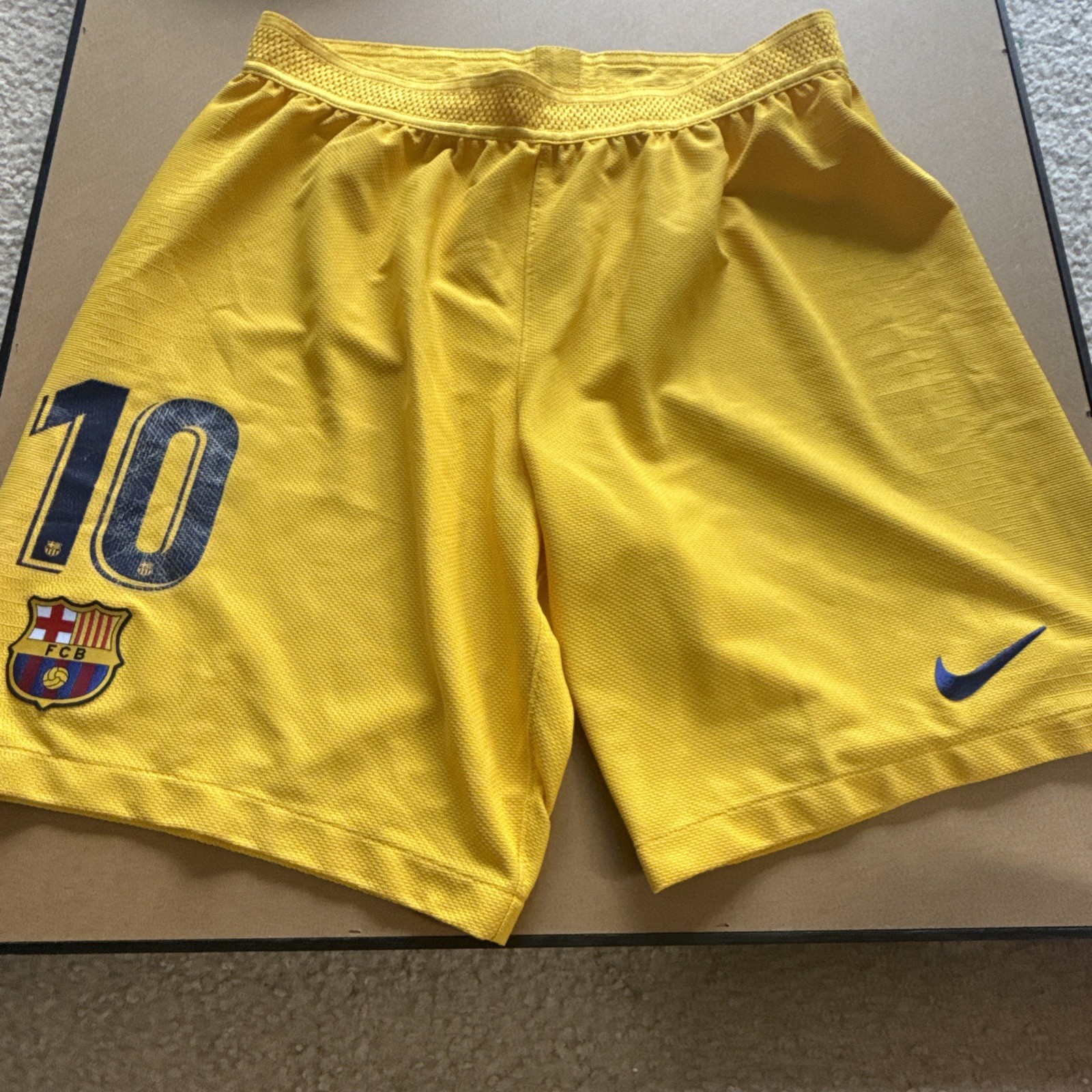 2019-2020 Lionel Messi FC Barcelona Match Worn/Used Shorts | MEARS Authentic I