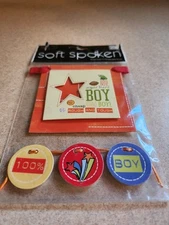 Me & My Big Ideas/Soft Spoken~Banner Boy oh Boy Dimensional Stickers