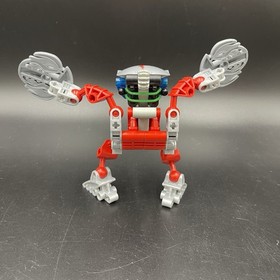 Lego Bionicle Bohrok TAHNOK 8563 Red Complete Figure with Canister