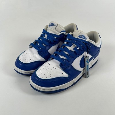 Nike Dunk Low SP Kentucky White Varsity Royal Blue CU1726-100 Mens Size 8