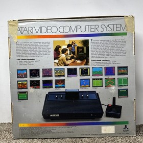 Atari 2600 Darth Vader Console Set - Complete In Box & Matching Serials *Tested*