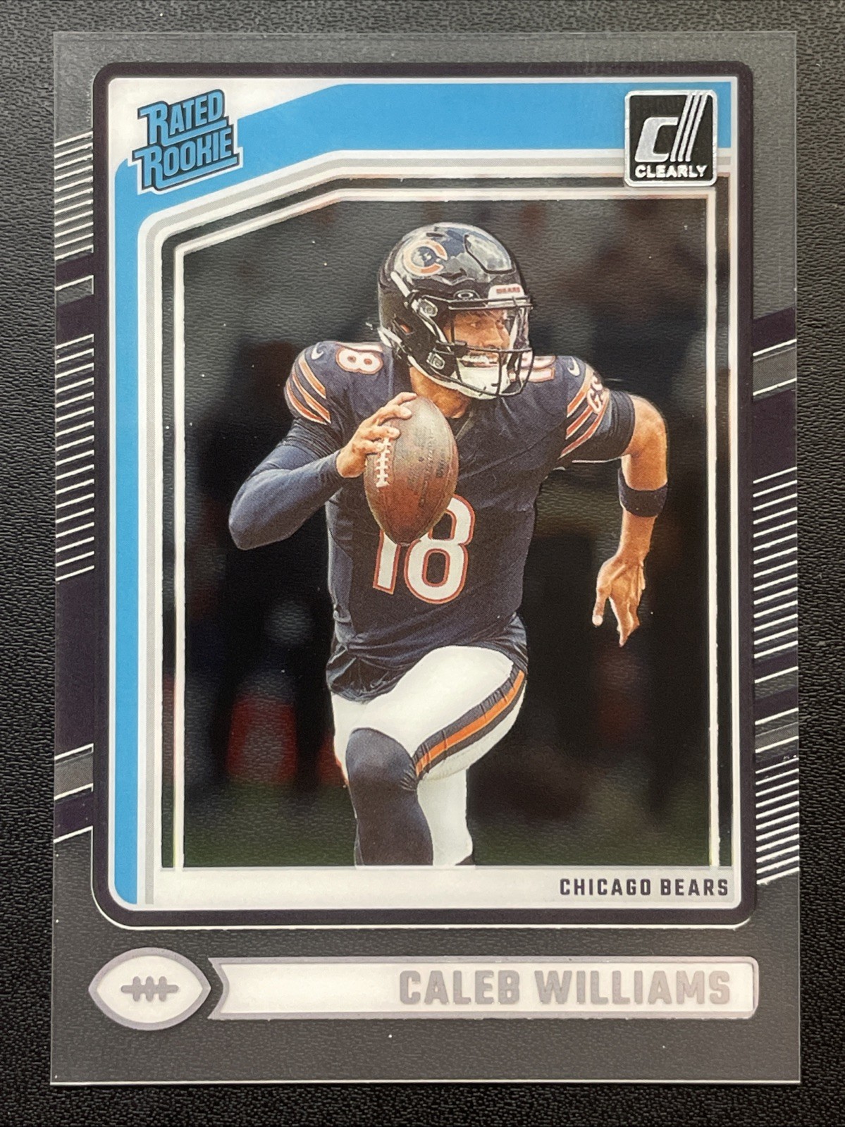 2024 Panini Clearly Donruss - Rated Rookie Caleb Williams #51 (RC)