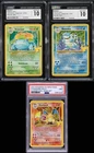 Pokemon Celebrations Base Set Charizard Blastoise Venusaur PSA CGC 9 10 Set