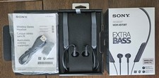 Sony MDR-XB70BT Earphones Bluetooth NFC Wireless In-Ear genuine SONY Opened Box
