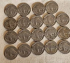 19 Buffalo Nickels (11) With Full Dates, (8) With No Date + (3) Free No Date