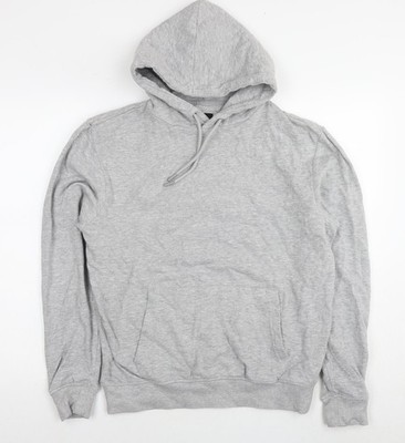 Threadbare Damen Pullover Hoodie grau Baumwolle Größe M Pulli
