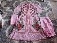 CHILDS INDIAN SALWAR KAMEEZ PAKISTANI WEDDING PARTY DRESS BOLLYWOOD SET