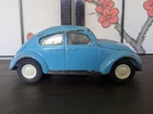 Vtg Antique 60s TONKA VW BEETLE Volkswagen Bug Press Metal Blue Model Car 52680