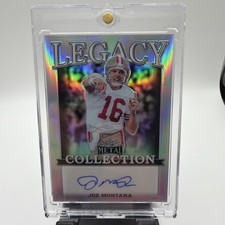 2024 Leaf Trinity Joe Montana #BA-JM2 Prismatic Blue /1/35 Auto
