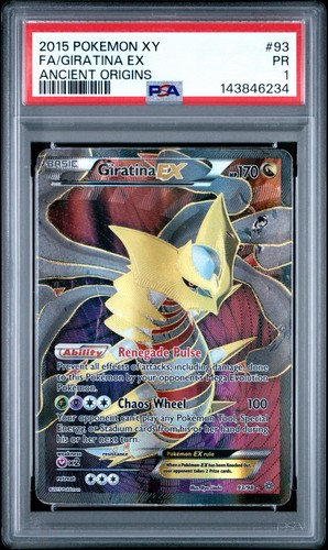 Giratina-EX graded PSA 1 for sale on eBay