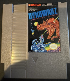 Dynowarz: The Destruction of Spondylus Nintendo Entertainment System NES CART ON