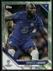 2021 Topps UEFA Champions League Jade Edition Romelu Lukaku Chelsea FC #89