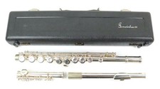 Gemeinhardt Elkhart 2SP Silver Plated Flute L78327 with Hard Case - Closed Hole