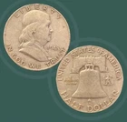 1948 50C Franklin Half Dollar