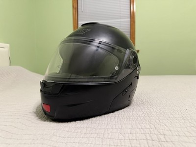 Nolan N90-2 Modular Helmet   Matte Black (Size S)   Great Condition!