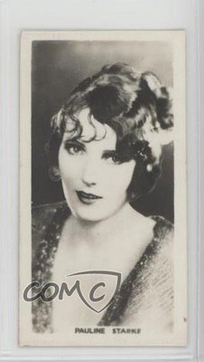 1925 Rothman's Cinema Stars Tobacco Pauline Starke #7 0e3