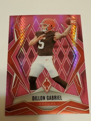 2025 Panini Phoenix - Rookies Dillon Gabriel #175 Pink Winter 183/299 (RC)