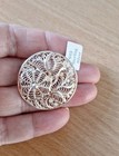 Hallmarked Sterling Silver "FILIGREE" Brooch  Boxed