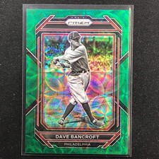 2023 Prizm MLB DAVE BANCROFT Green Scope 8/75 #223