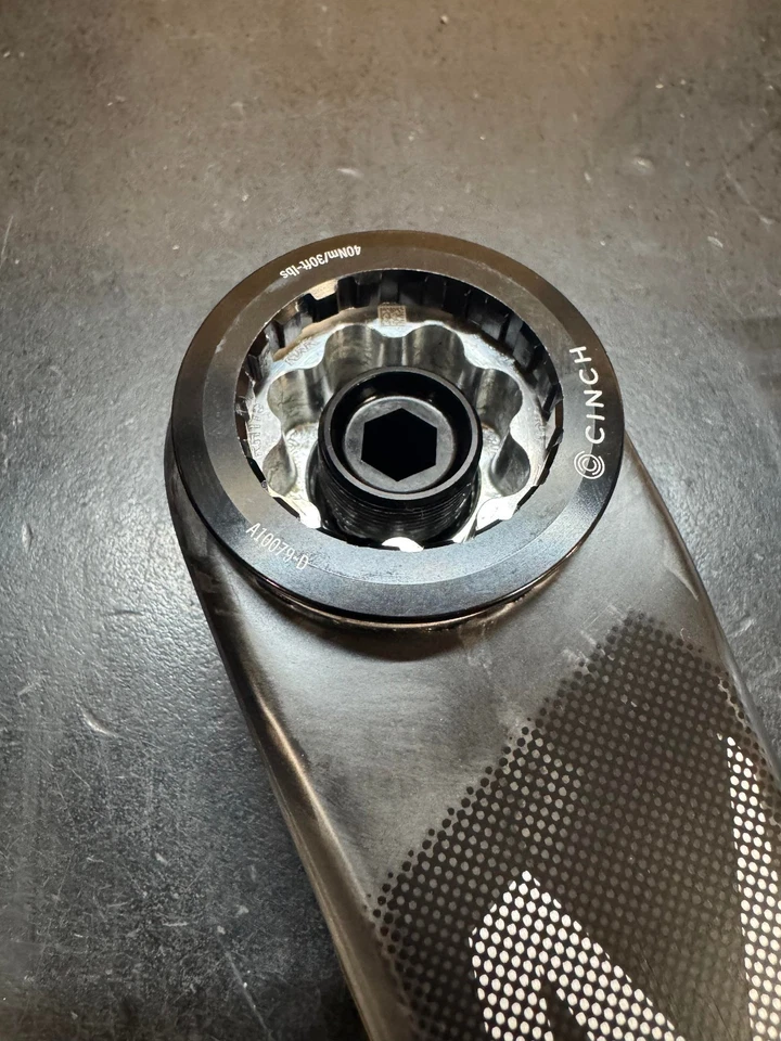 Race Face Next R Carbon Crankset 175mm w/ 32T Narrow Wide 30mm 136mm Spindle NOS - Image 4 of 4