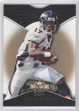 2009 Topps Triple Threads Gold 2/99 Eddie Royal #76 0f6