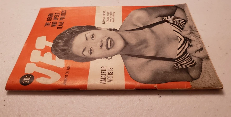 Jet Magazine August 30 1956 The Negro Who Upset Texas Politics~Black History - Image 3 of 4