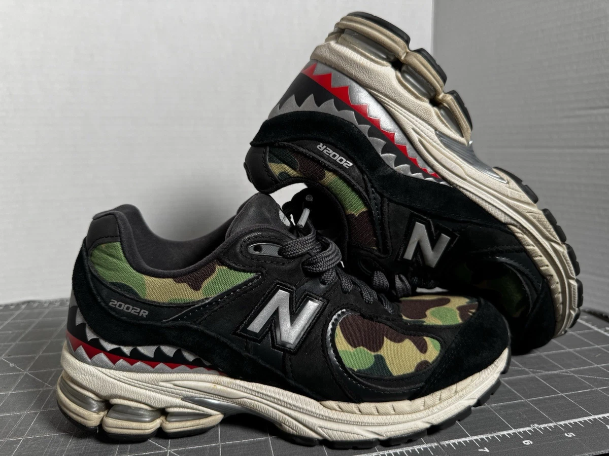 New Balance BAPE x 2002R Apes Together Strong - Black Camo for