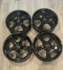 Genuine Audi RS3 19” Diamond Cut Alloys – Sprayed Gloss Black