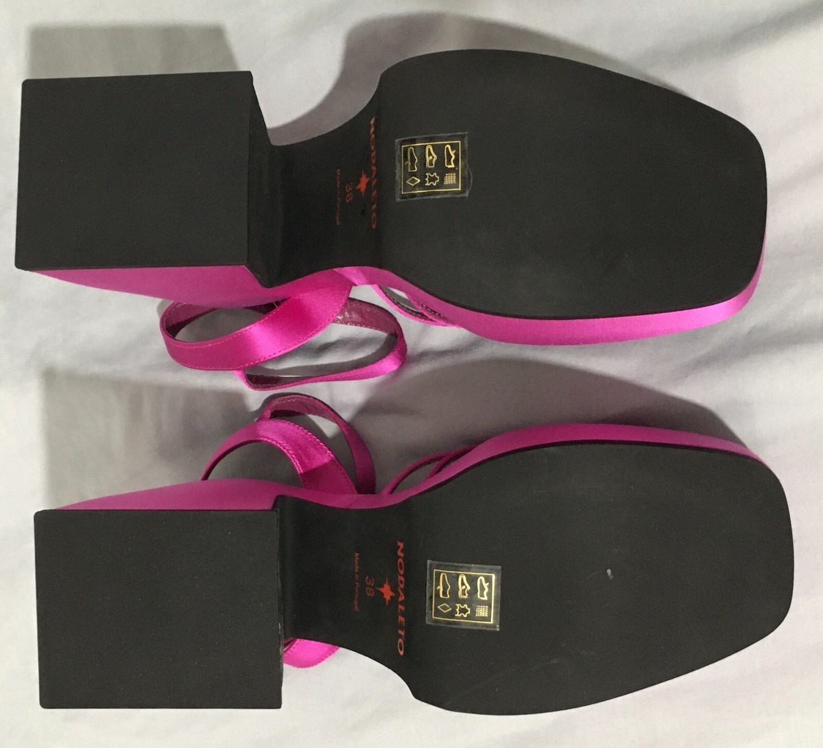 Nodaleto - Bulla Chibi Shocking Pink Satin size 38 | eBay