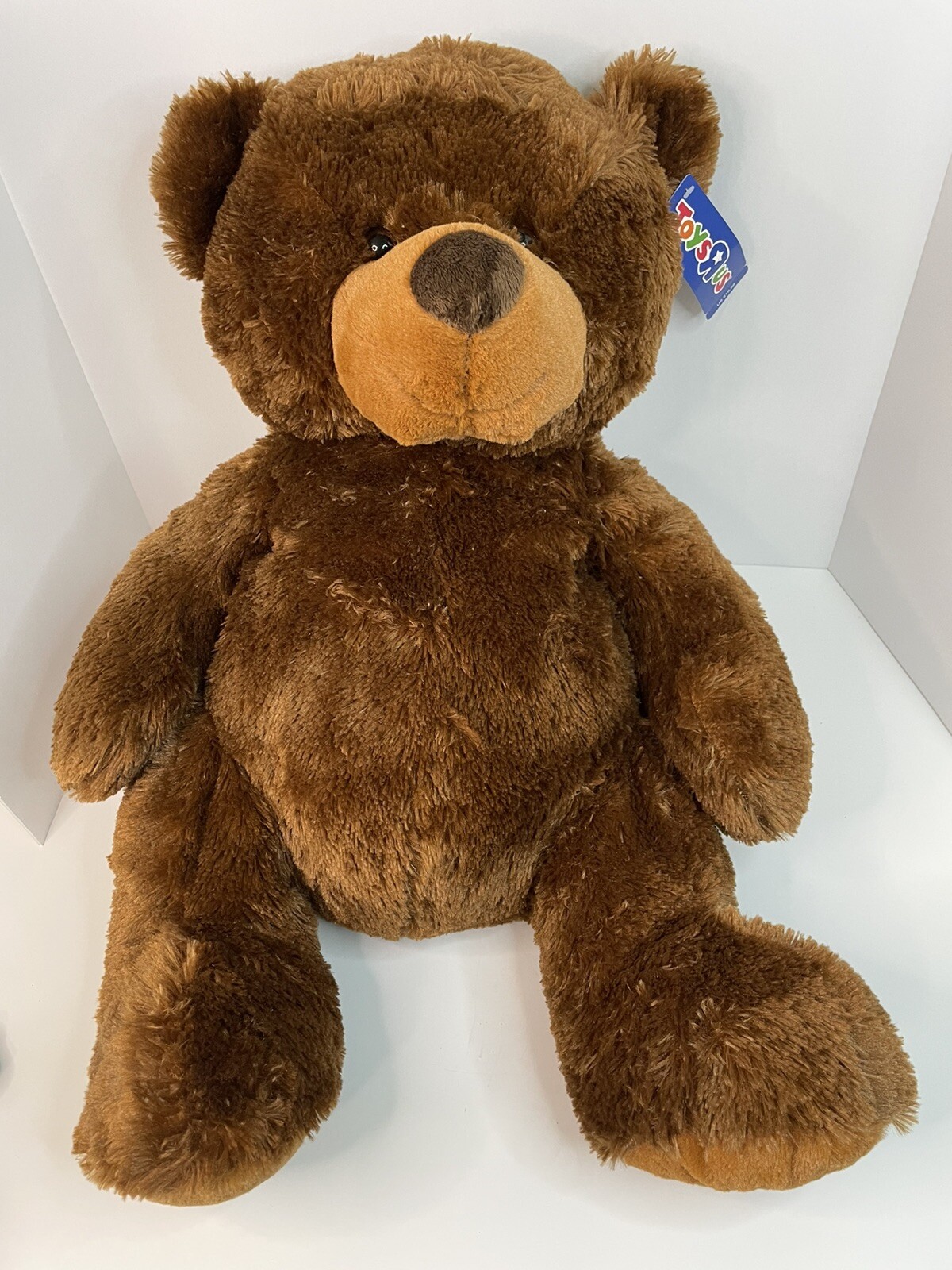 large stuffed brown bear