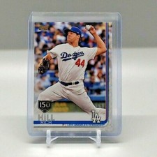 2019 Topps Series 1 Rich Hill 150TH Anniversary Parallel #283 Dodgers