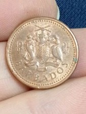 BARBADOS 1 Cent 1991 KAYIHAN COINS 
